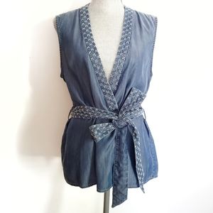 NEW Holding Horses Chambray Top